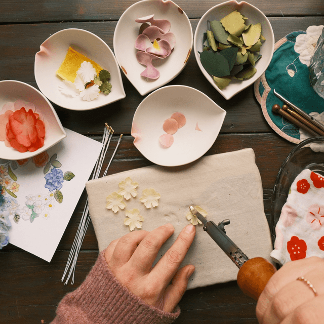 Daffodil and Daisy 24 May - Art flower workshop