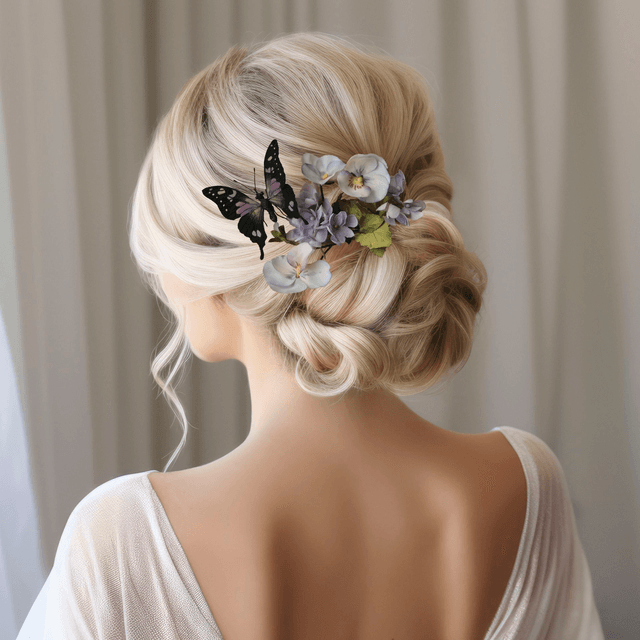 Something blue haircomb