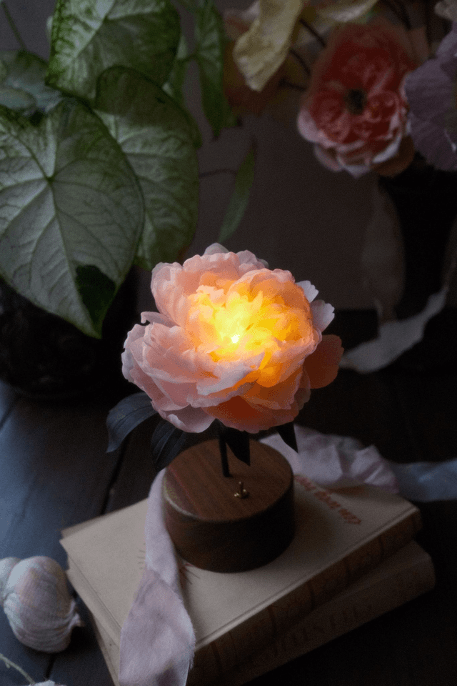 Flower Candlelight .010 Pink Peony