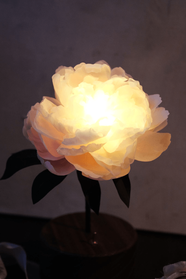 Flower Candlelight .010 Pink Peony
